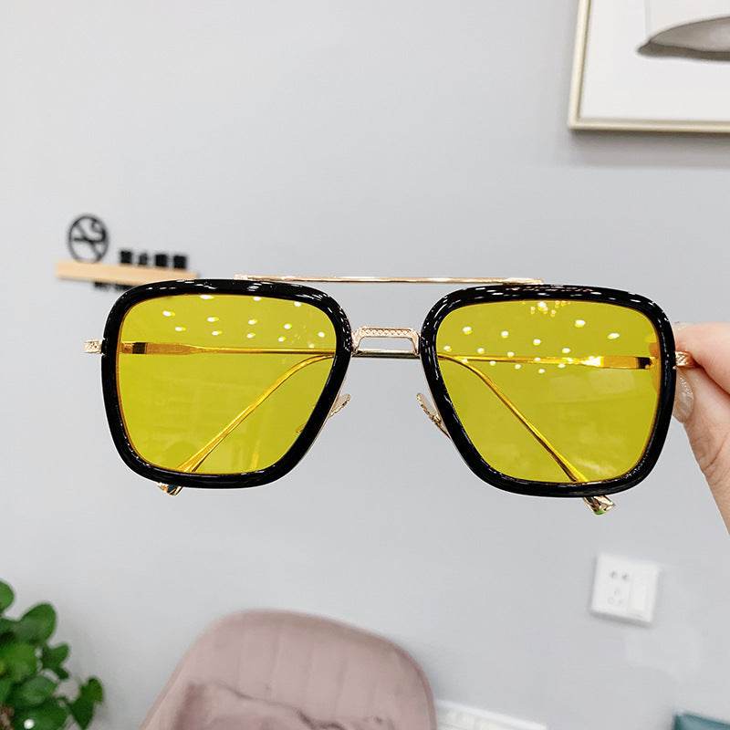 Sunglasses retro men and women shade sunglasses - Mubimart