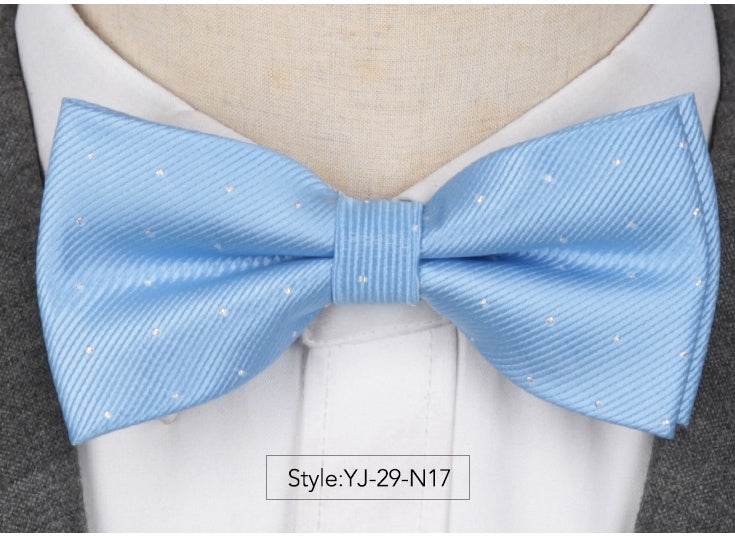 Men's Bow Ties Groom's Groomsmen Highlights - Mubimart