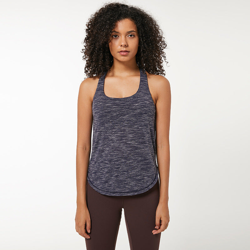 Women Yoga Running Fitness Tank Tops - Mubimart -  