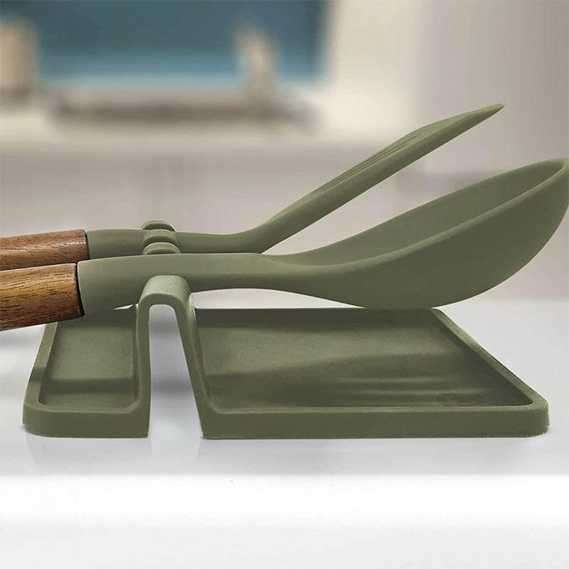 Silicone Kitchen Utensil Seat Shelf Pad - Mubimart