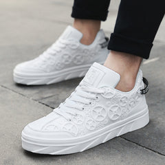 New student shoes men Korean version of the tide white shoes men's casual sports shoes men