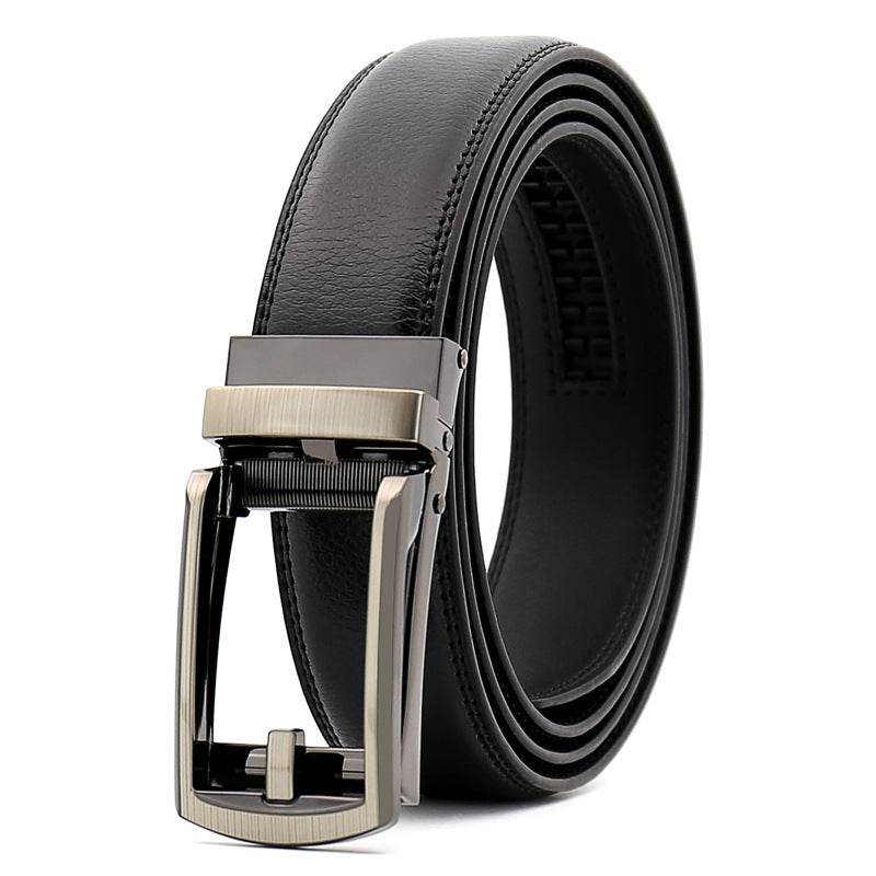 Men's Cowhide Belt Belt Pant Belt - Mubimart