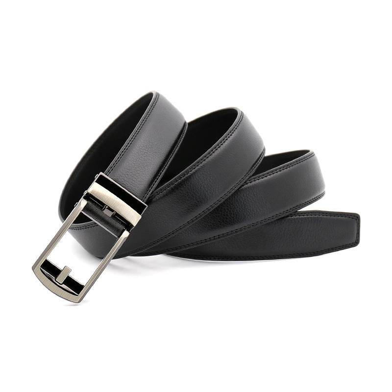 Men's Cowhide Belt Belt Pant Belt - Mubimart