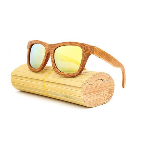 Bamboo Polarized Sunglasses - Mubimart