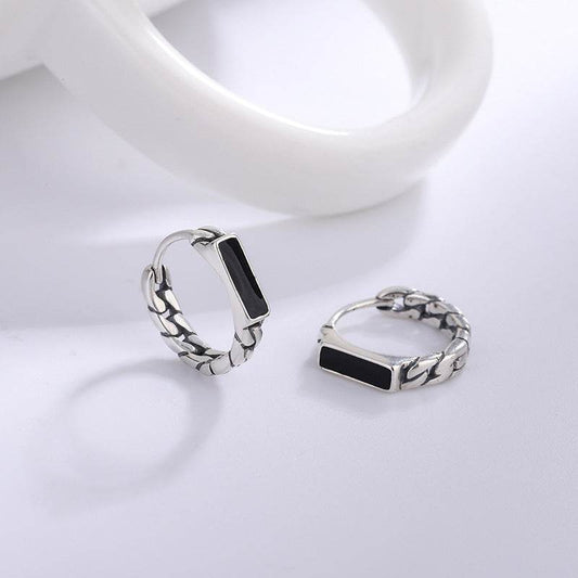 Hip Hop Style Earrings For Men And Women Retro Ear Clip Minimalist Design Earrings - Mubimart