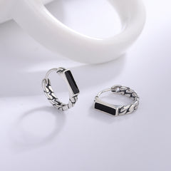 Hip Hop Style Earrings For Men And Women Retro Ear Clip Minimalist Design Earrings