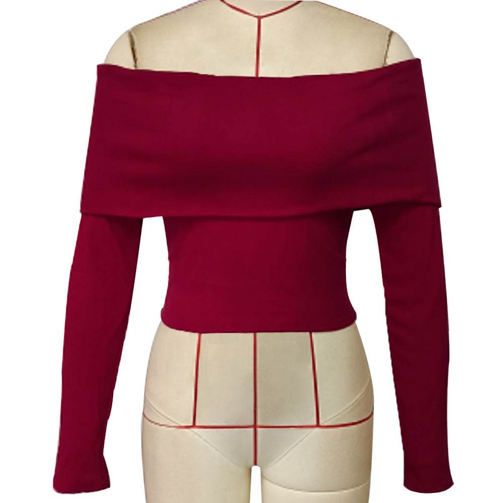 Fashion Tight Bottoming Shirt T-shirt For Women - Mubimart