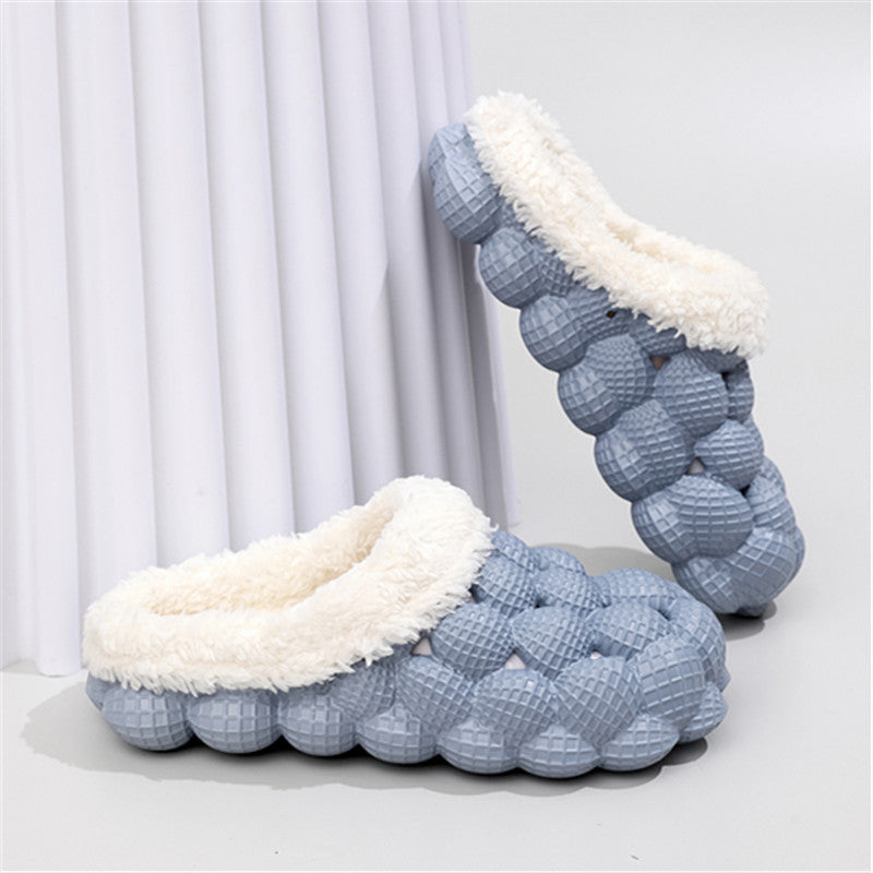 New Winter Anti-skid Cotton Slipper Indoor For Women - Mubimart -  