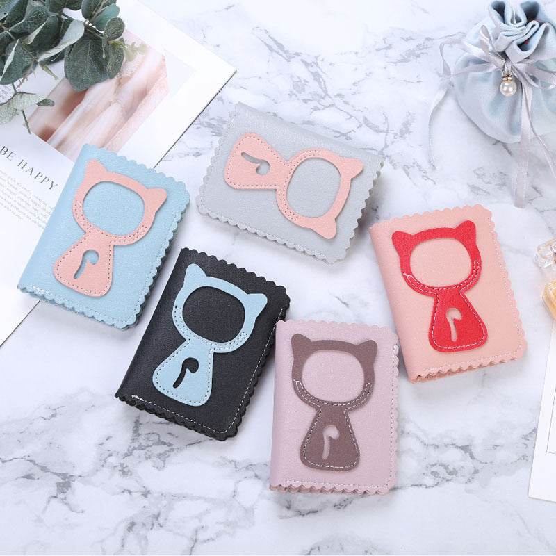 Short clutch wallet - Mubimart