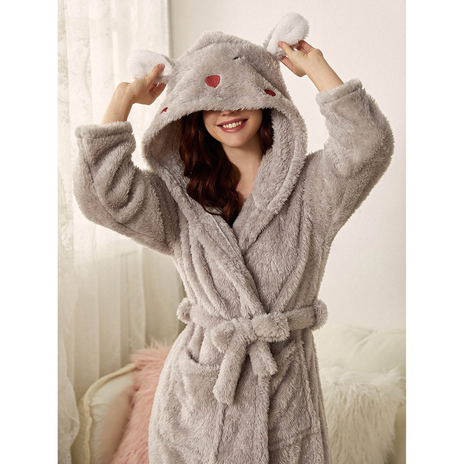 New Women's Embroidered Nightgown - Mubimart