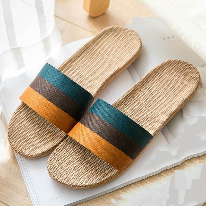 Slippers women summer home slippers couple slippers - Mubimart