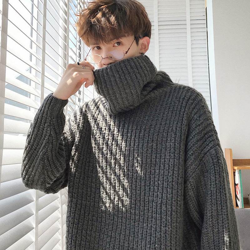 Sweater pullover sweater bottoming shirt - Mubimart