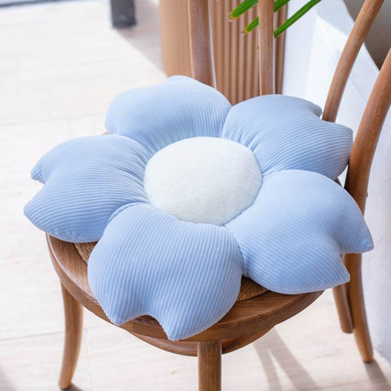 Small Daisy Flower Throw Pillow Cushion Floor Chair Cushion Cushion Office Sedentary Couch - Mubimart