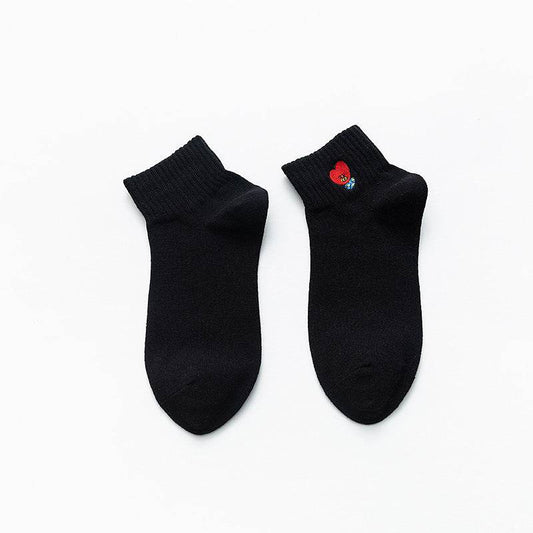 Low waist socks invisible boat socks - Mubimart