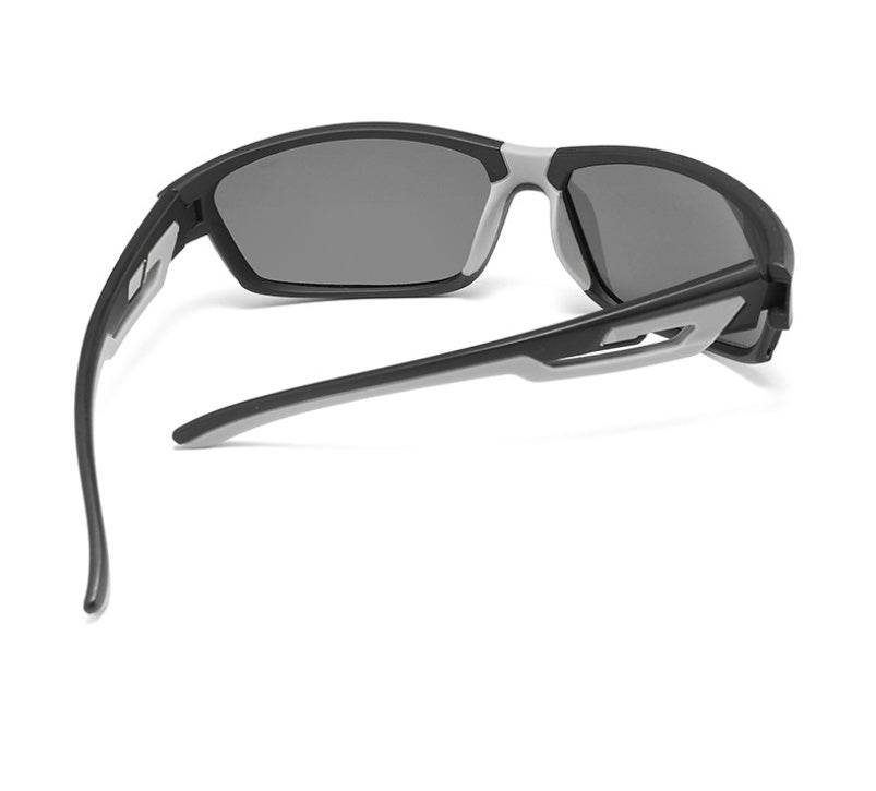 Men Polarized Sunglasses Designer Vintage Men Square Coating Driving Sun Glasses - Mubimart