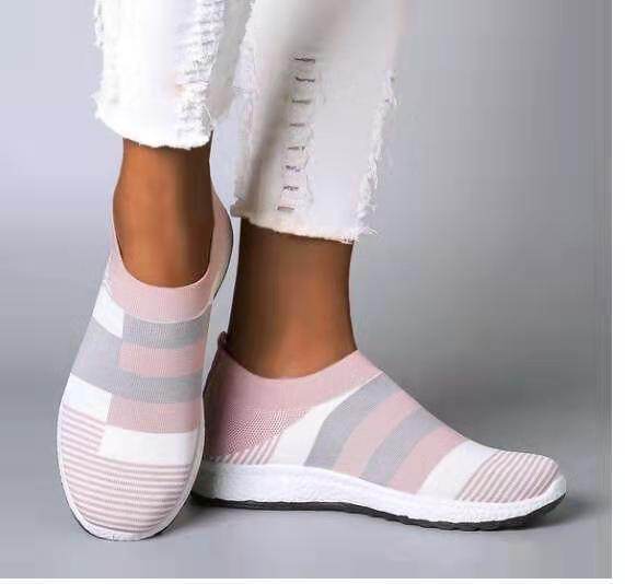 Women Shoes Flat Shoes High Quality Casual Sneakers - Mubimart