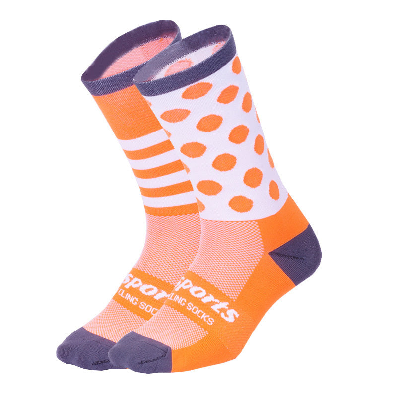 Cycling socks running skate socks - Mubimart -  