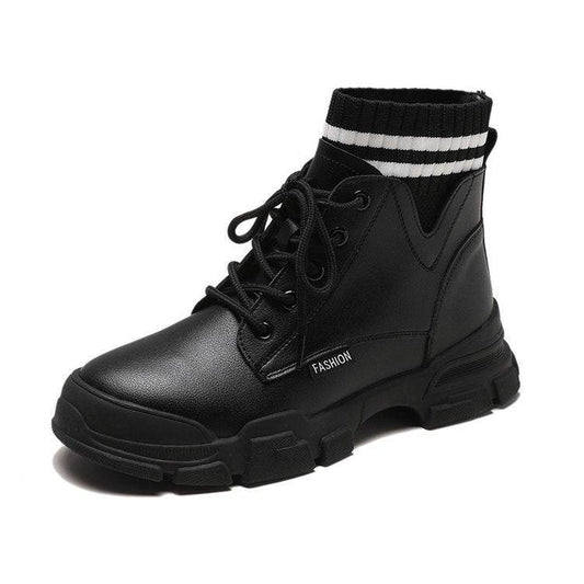 Martin boots women tide single boots short boots women - Mubimart