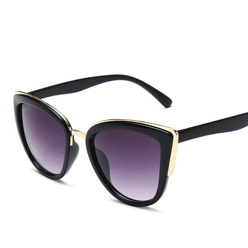 Ladies retro cat eye sunglasses - Mubimart