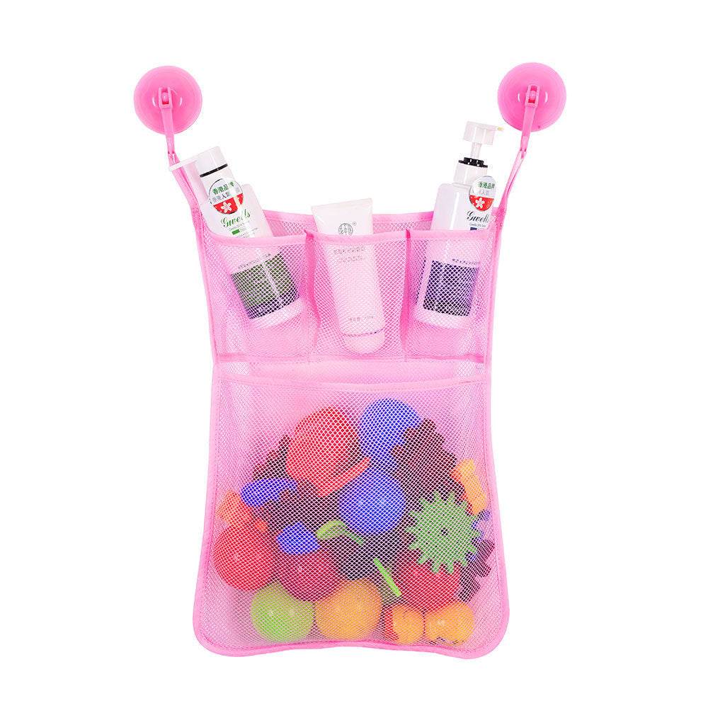 Bathroom Mesh Net Storage Bag Baby Bath Bathtub Toy Mesh Net Storage Bag Organizer Holder For Home - Mubimart