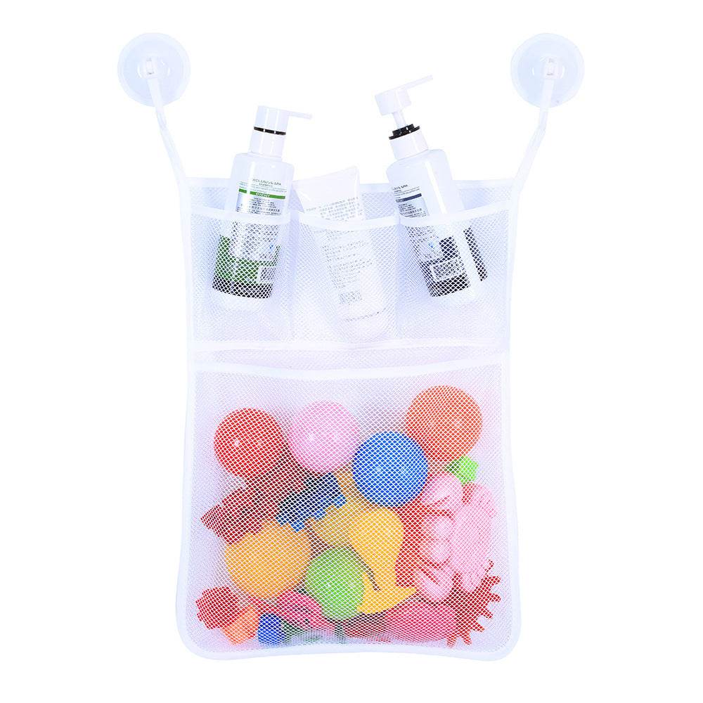 Bathroom Mesh Net Storage Bag Baby Bath Bathtub Toy Mesh Net Storage Bag Organizer Holder For Home - Mubimart