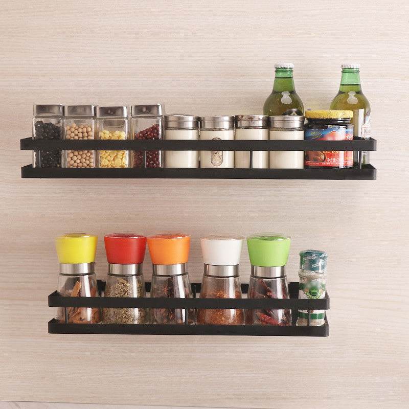 Kitchen Organizer Shelf Wall Holder Wall Storage Shelf - Mubimart