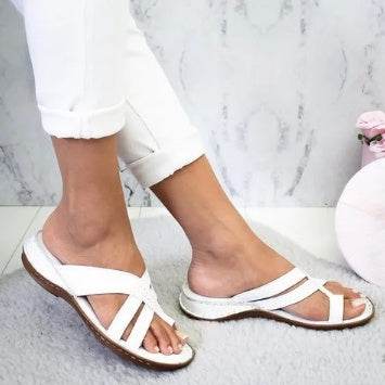 Flat toe sandals - Mubimart
