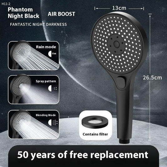 Shower Supercharged Shower Head Bathroom Water Heater Bath Heater Shower Head - Mubimart