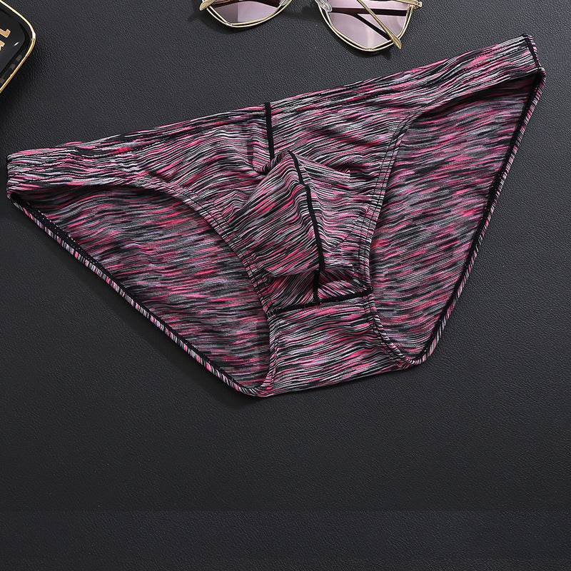 Triangle Cotton Underwear Summer Colorful Underwear Men - Mubimart