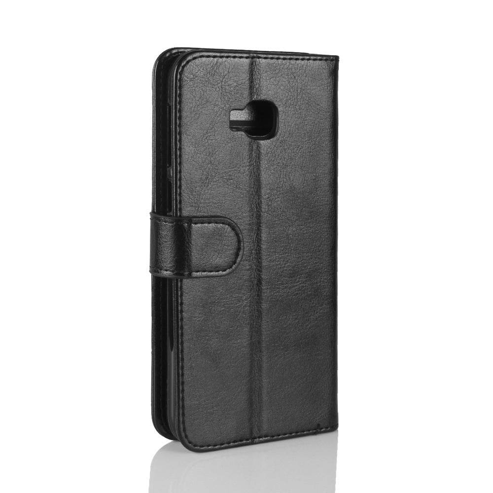 Crazy Horse Print Wallet Leather Case - Mubimart