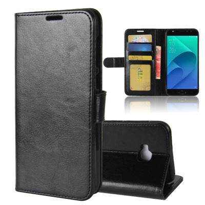 Crazy Horse Print Wallet Leather Case - Mubimart