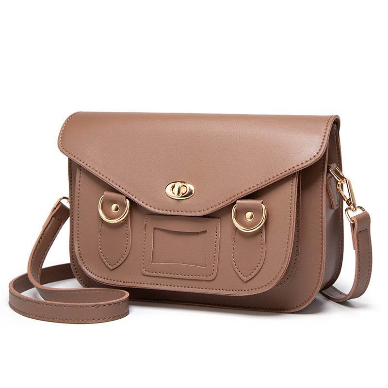 Student Korean Style College Style Cambridge Satchel Temperament - Mubimart