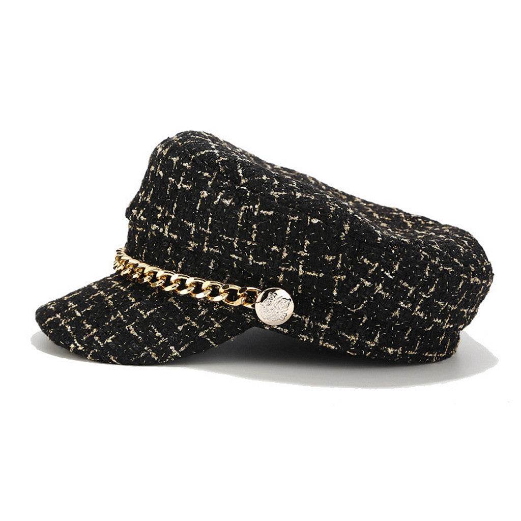 Hat cap octagonal cap - Mubimart