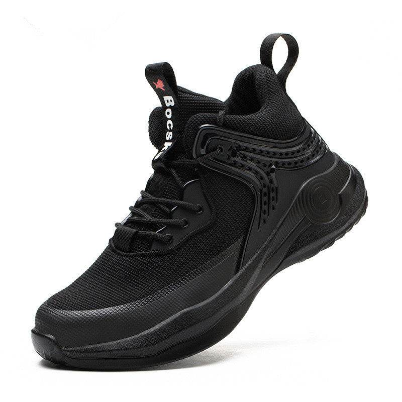 Steel Toe Cap Anti-Smashing And Anti-Piercing Safety Shoes - Mubimart