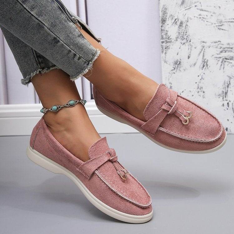 Slip-on High-end Loafers Gommino Women - Mubimart