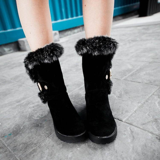 Platform snow boots - Mubimart