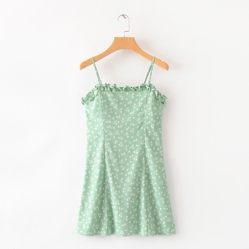 Floral camisole dress - Mubimart -  