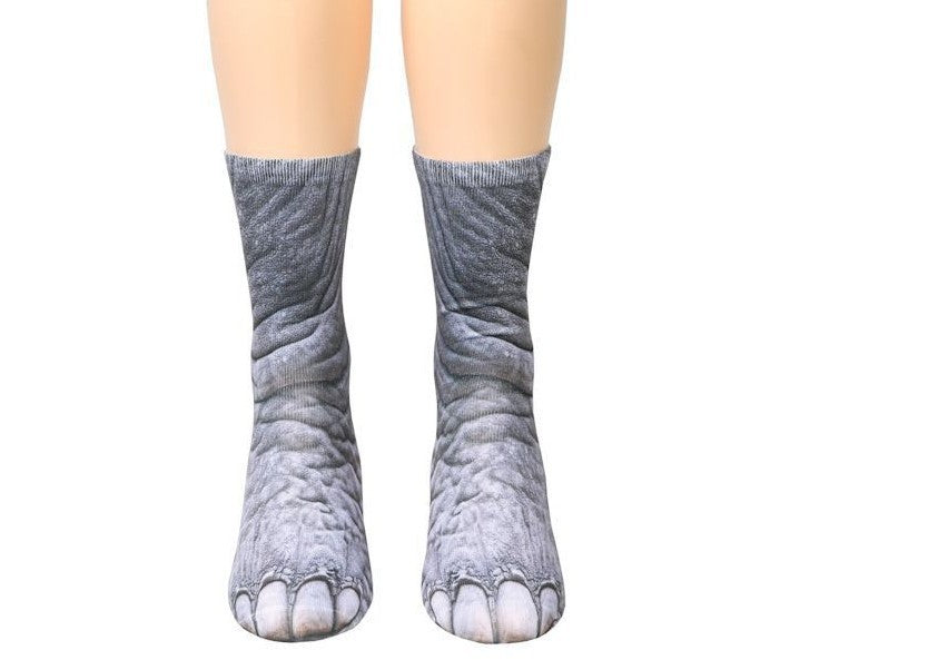 3D Animal Paw Socks Cute Cat Claws Socks Unisex Long Socks - Mubimart -  