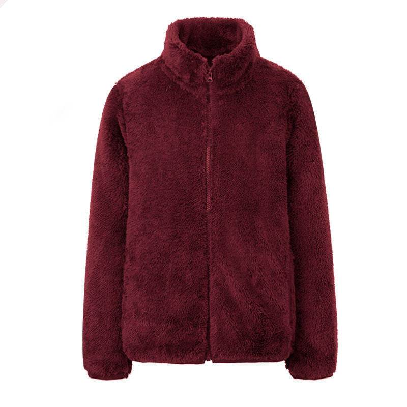 Coral fleece jacket - Mubimart