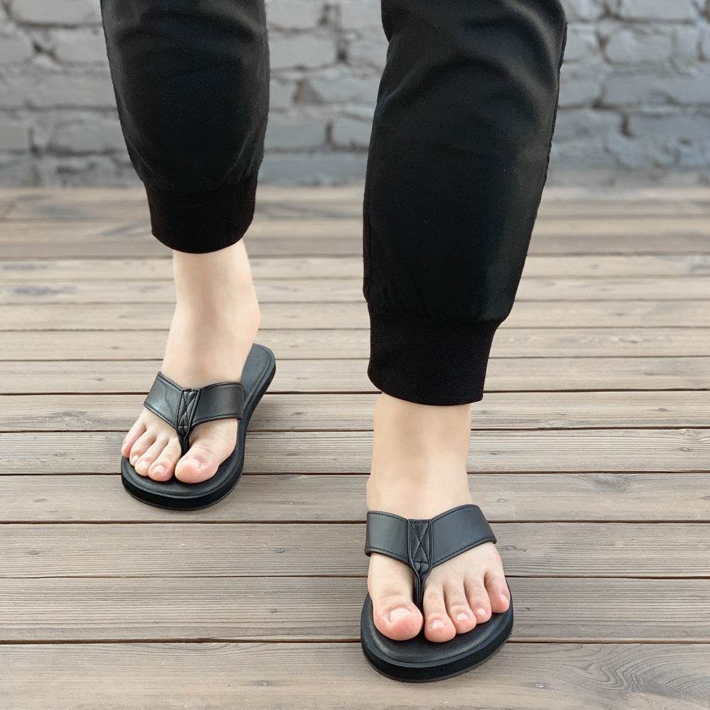 Flip-Flops Men's Sandals Fashion Outer Wear Flip-Flops - Mubimart