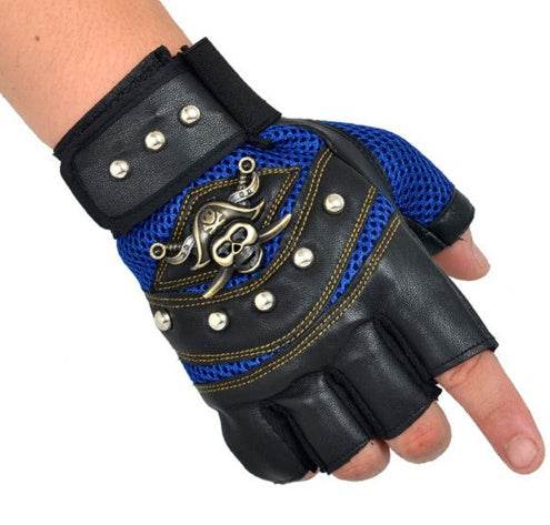leather gloves - Mubimart