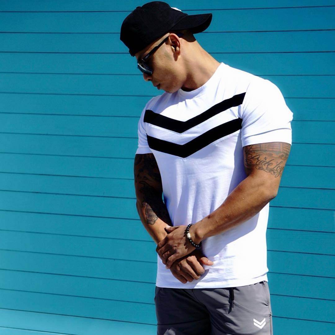 Sports leisure workout T-shirt - Mubimart
