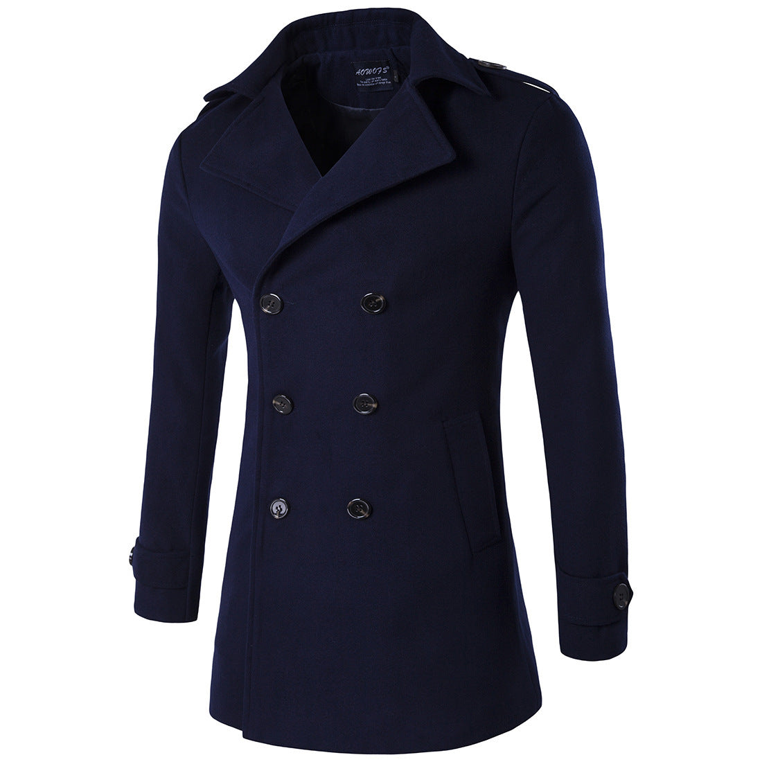 Double-breasted coat trench coat