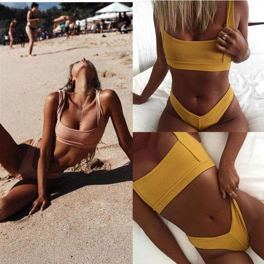 Bikini split swimsuit - Mubimart