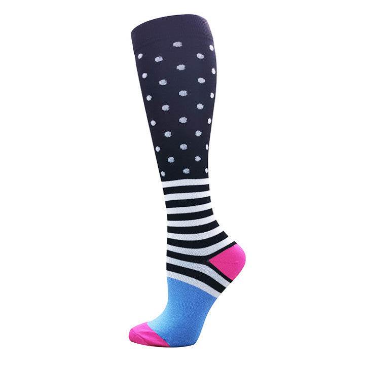 Outdoor Cycling Compression Athletic Tube Socks - Mubimart