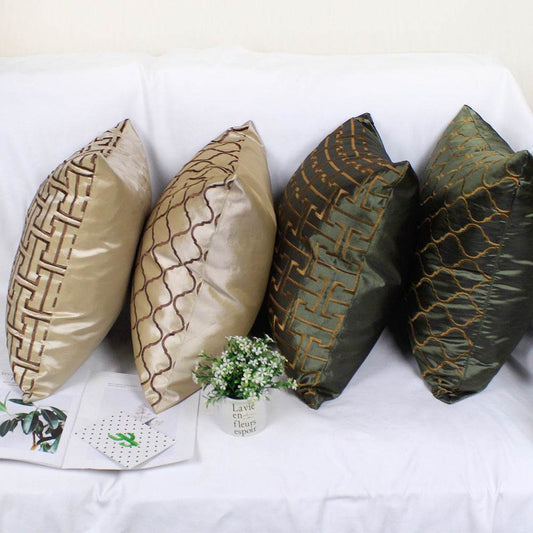 Embroidered pillowcase - Mubimart