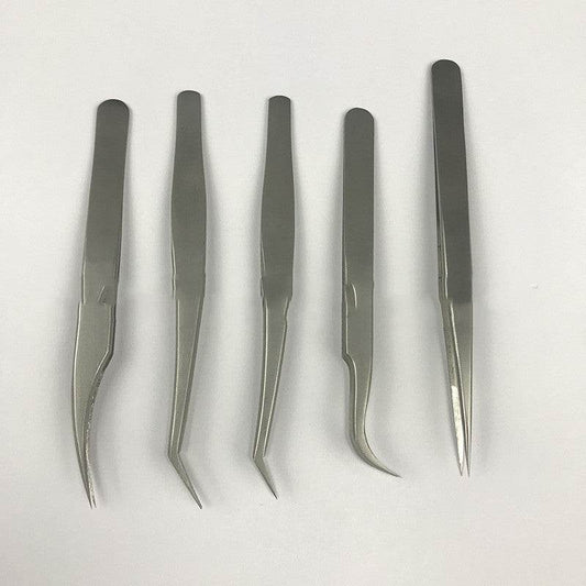 Stainless steel elbow tweezers - Mubimart
