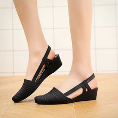 Women's wedge heel waterproof shoes