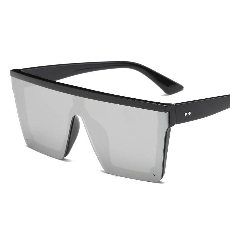 Oversized Square Unisex Fashion Sunglasses - Mubimart