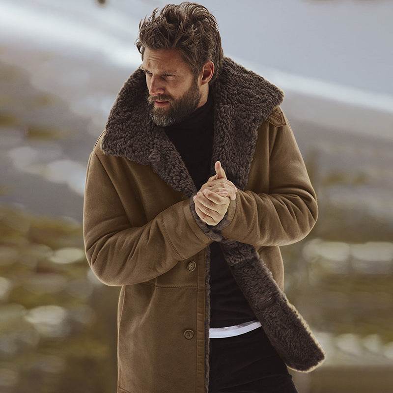 Winter Jacket Warm Jacket Men's Coat - Mubimart